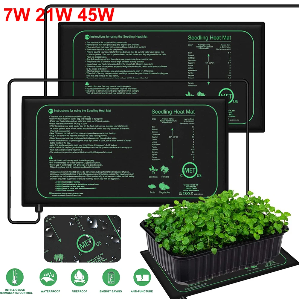 Rooting Gel Clone - Estera térmica para plántulas de 10/25/50CM,