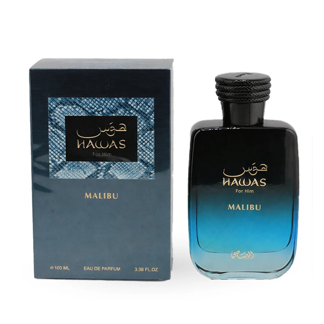 Rasasi Hawas Malibu For Him ED - Misting Bottle Fine reseña y precio