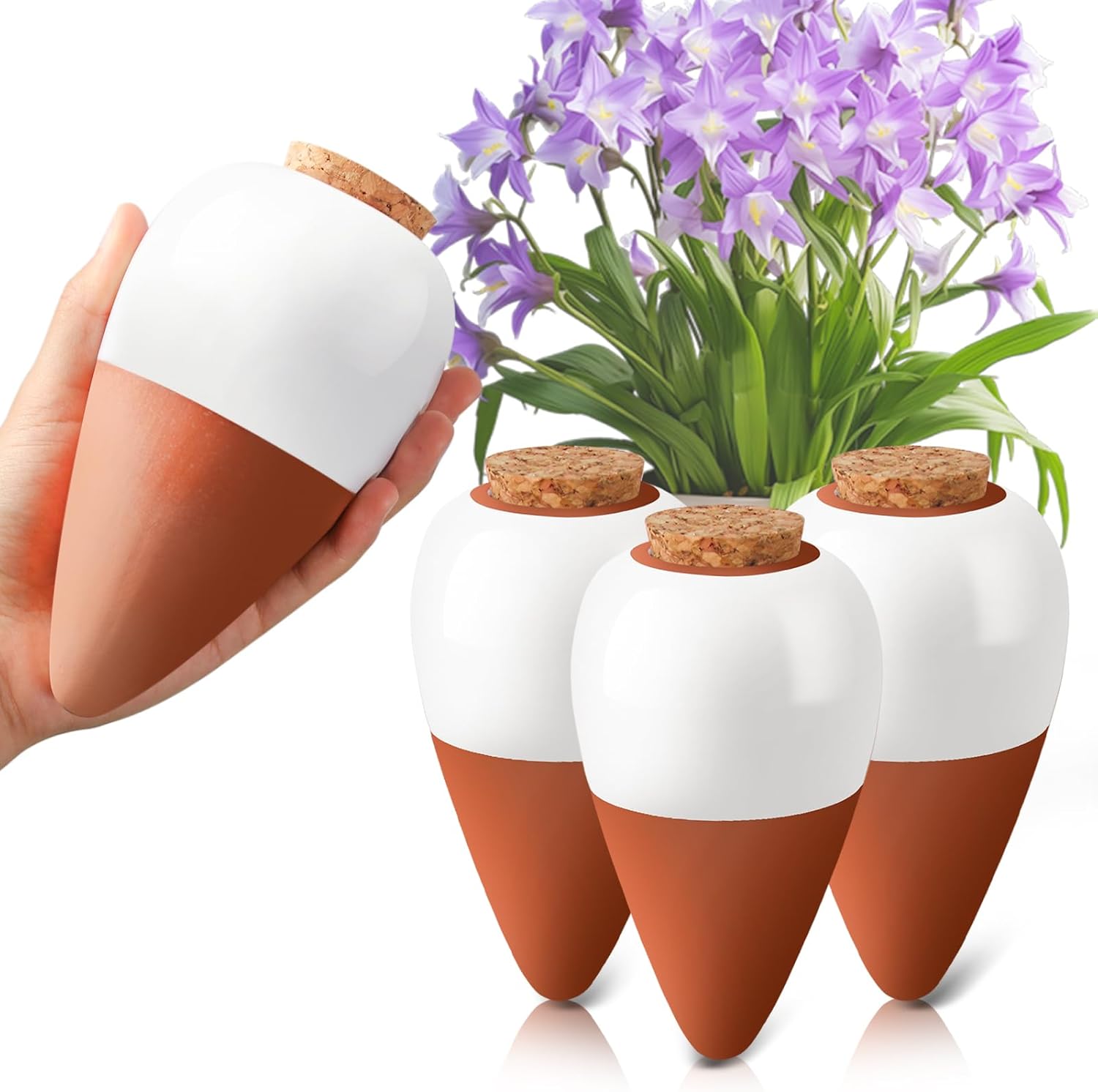 Espuelas de riego de terracota - Self Watering Insert reseña y precio