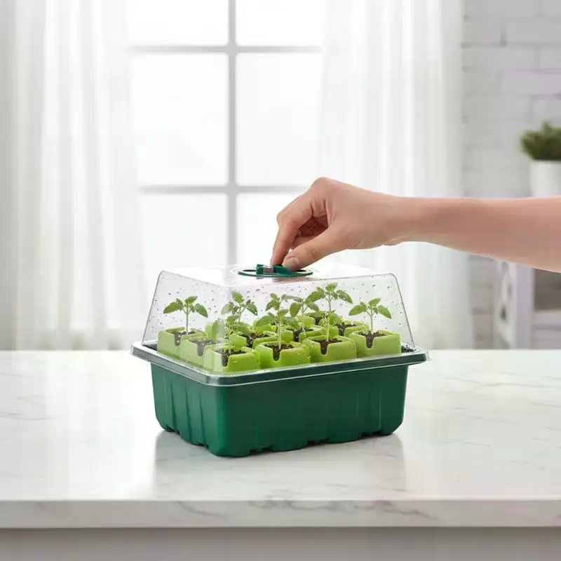 Bandeja de Germinación con Cúp - Humidity Dome Kit reseña y precio